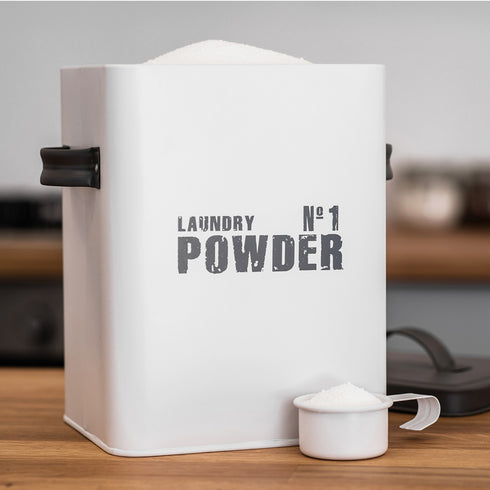 Metal Laundry Powder Storage Box